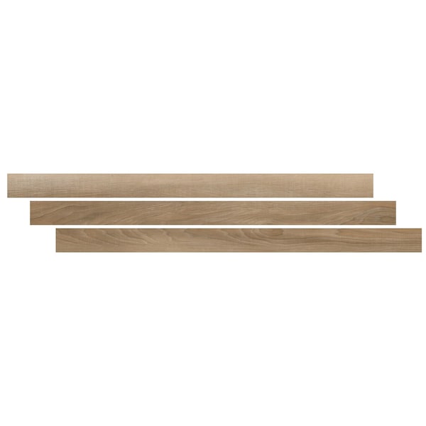 Ackland 0.26 in. T x 94 in. L x 1.77 in. W Granville Maple Luxury Vinyl Flooring Trim End Cap AKVTVGRMA-EC - main